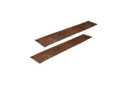 Livsip 2PC Garden Wooden Pathway 8ft Walkway