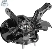 Front Left Steering Knuckle & Wheel Bearing Hub Assembly for Honda Civic 2012 1.5L 1.8L L4, LK097, 51216-TR3-Y00, 51216-TR0-A00