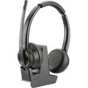 Poly Savi 8220-M Office Stereo DECT 1920-1930 MHz Headset TAA (7s4b6aa#aba)