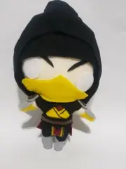 Mortal Kombat Scorpion Inspired Plush Chibi Kawaii Cute