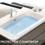 Sink Edge Protector Silicone Heat Resistant Sink Protective Mat Keep Clean✇