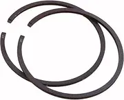 HUVNEXA 2Pcs/lot 38mm 40mm x 1.5mm Piston Ring Kit, for Husqvarna, 36 41 136 137 141 142 142E 238 340 338XPT 339XP Chainsaw 240 Parts Car Piston Ring Set(HUS137 38MM)