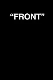 Off White Journal: "FRONT" White Notebook