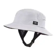 Ocean And Earth Bingin Soft Peak Surf Hat in White Marle - Size -