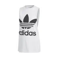 在飛比找Yahoo奇摩購物中心優惠-adidas 背心 Trefoil Tank Top 女款 