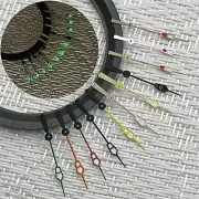 New 13mm Watch Hands Green Luminous GMT Second Hands For NH34 NH35 NH36 Movement