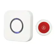 Emergency Caregiver Pager Wireless Call Button Nurse Alert System For Home E WTD