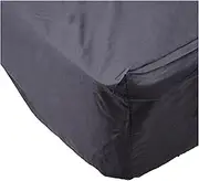 Logan & Mason 300 Thread Count Fitted Bedsheet, Single Bed Extra Long, Charcoal