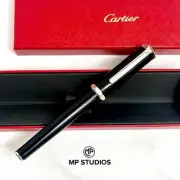 Cartier Silver Signature Santos Dumont Rollerball Pen - AD VIP Gift