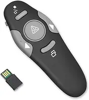 Cerolopy Wireless Presenter Presentation Clicker Pointer Wireless USB Presenter PPT Remote Control Presenter Pen 2.4GHz Powerpoint PPT Clicker for Mac/Win/Computer/Laptop