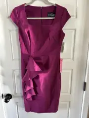 Alex evenings women’s dress color passion size 6 $229