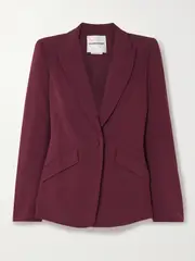 [ROLAND MOURET] ROLAND MOURET - Cady Blazer - Burgundy - UK 10 UK 10 Burgundy
