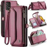 CaseMe Phone Case for Samsung Galaxy A72 4G Leather Cases