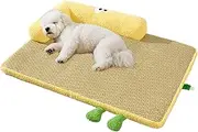 Dog Cooling Pad - Cooling Rattan Dog Mat for Crate,Heat Dissipation Pet Accessories for Outdoor Indoor Kennel Crate Room Sofa Nap Sleeping