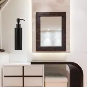 Wall Mounted Soap Dispenser Pump Lotion Hair Shampoo Black Hand