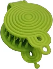 minkissy Scalp Massager Shampoo Brush Soft Silicone Hair Exfoliator for All Ages Gentle Cleansing and Relaxing Massage for Daily Use Shower Bright