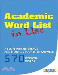 在飛比找三民網路書店優惠-Academic Word List in Use