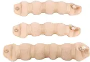 3 Pcs Magic Hair Bun Maker Foam Sponge Donut Twister Ponytail Bun Maker Shaper Lazy Curler Clips Hair Styling Tool Accessories for Wedding Yoga Dancing(1 Large 2 Small)