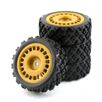 在飛比找蝦皮購物優惠-田宮塑料輪輞 70mm 橡膠輪胎, 用於 1 / 10 RC