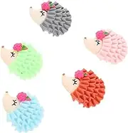 Angoily 5Pcs Magnetic Needle Holder Minder Compact Embroidery Accessory for Cross Stitching Lightweight Design Grey for DIY Enthusiasts
