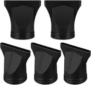 MERRYHAPY Hair Dryer Diffuser Attachment Kit 5 Pcs Nozzles for Hair Dryer Fit Easy Install Use
