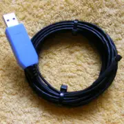 USB thermometer probe DS18B20 -55+125C 5m for Linux Win PC Mac RasPi