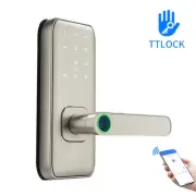 Smart Deadbolt Lock - Keyless Entry WiFi Fingerprint Password RFID Card
