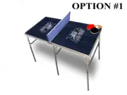 Georgia Southern University Portable Table Tennis Ping Pong Folding Table w/Acce