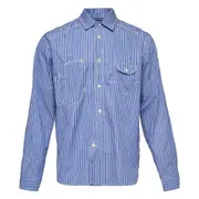[Junya Watanabe] Cotton Stripe Long Sleeve Shirt