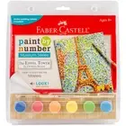 Faber-Castell Museum Series Paint By Number Kit 6"X8"-The Eiffel Tower