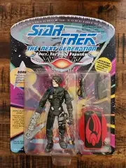 Star Trek Next Generation BORG Playmates 1992 ON CARD UNPUNCHED