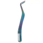 Pre Fluffy Cluster Lashes Eyelash Tweezers with Comb Extension