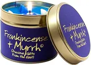 Lily Flame Frankincense and Myrrh Tin, Blue