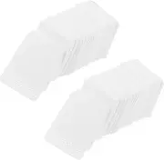 Baluue Professional Manicure Nail Strips Quick Nail Polish Removal Fingernail Polish Remover Pads Set