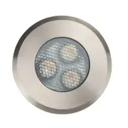 Havit In Ground 3W LED Round 100mm 316 S/S Tri Colour
