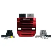 RMStator Machined Aluminum Red Regulator For 2016-21 Indian Scout Sixty 1000
