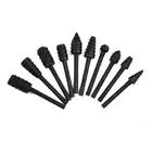 Polishing Rotary Rasp Drill Bit Woodworking Burr Wood Carving File Drill Bit