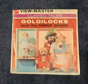 Vintage GAF View Master 3D Pictures Goldilocks Three Bears #B317 1960's NEW