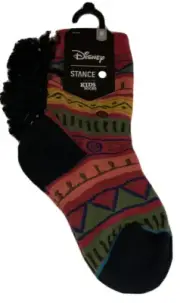 Stance Lion King Simba Crew Socks 1 Pair Kids M 11-1 Red Black Green Disney $14