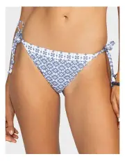 [Roxy] Amber Skimpy Coverage Bikini Bottoms in Blue