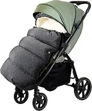 Aloskart Universal Winter Baby Pram Foot Muff, Dark Grey