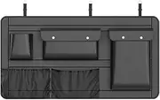 ATATQY Car Trunk Organizer Storage Bag Compatible for Li Leading Ideal L6 L7 L8 L9 SUV Backseat Hanging Organizer MPV Upgrade Trunk Storage Bag