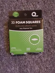ICraft 3D Foam Squares, Double Sided Adhesive Squares