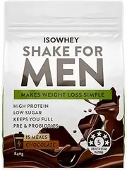 IsoWhey Men's Chocolate Shake 840 g