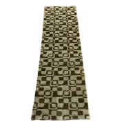 Kaoud Rugs 2.6x9.6 runner light blue contemp area rug
