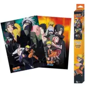 Naruto Shippuden - Konoha Shinobi & Akatsuki Boxed Poster Set (20.5"x1