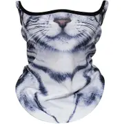 Nevenka 3D Animal Ski Neck Balaclava Anti-UV Windproof Face Mask Scarf for Halloween Cycling-1