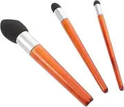 3pcs Rub Pen and Apply Pen Watercolor Tools Blending Sponge for Drawing Detail Paint Brushes Blending Tools for Drawing Professional Drawing Supplies Craft Paint Brushes Wooden