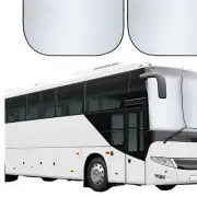 XX-Large Foldable RV Windshield Sunshade - Reflective 240T Polyester Coverage