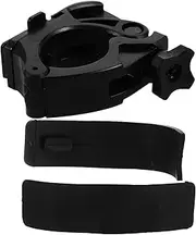 Bicycle Headlight Holder Rack Durable Flashlight Mount for Easy Installation Compatible with Various Bike Lights for Night Rides Mountain Biking and City Commuting